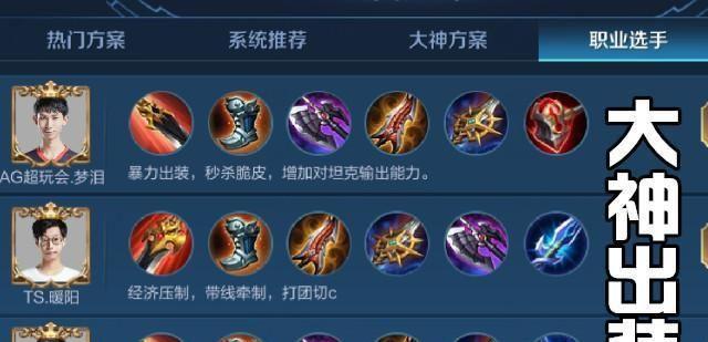 荣耀最强出装攻略（打造无敌装备，成为荣耀战场的王者！）