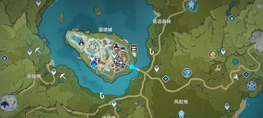 《探索原神草系地图，解密隐藏资源与秘境》（草系地图攻略，探索荒野奇境尽在《原神》）